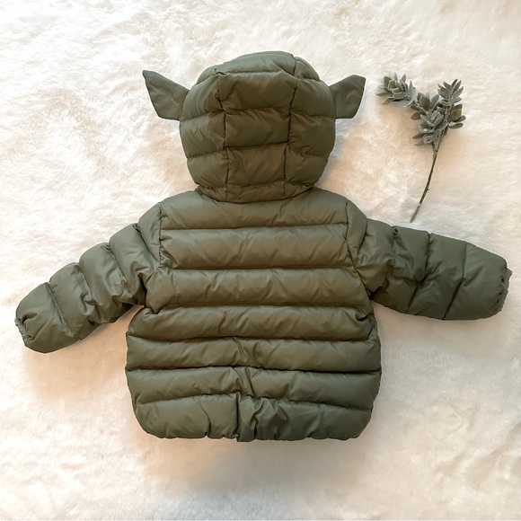 Gap Baby | Yoda - Star Wars Puffer Jacket - Sz 6/12 months - EUC - Picture 8 of 8
